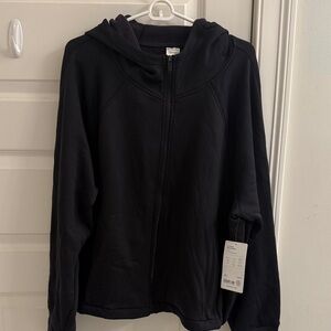 Athleta Charcoal Zip-Up Jacket